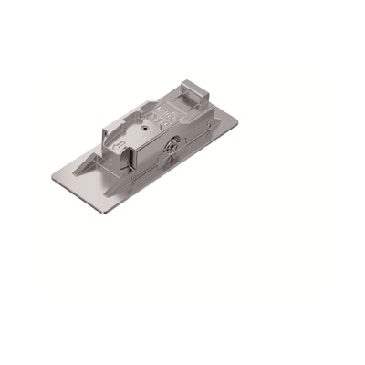 Sensys mounting plate for glue mounting with Direct height adjustment, distance 10.0 mm