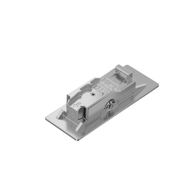 Sensys mounting plate for glue mounting with Direct height adjustment, distance 10.0 mm