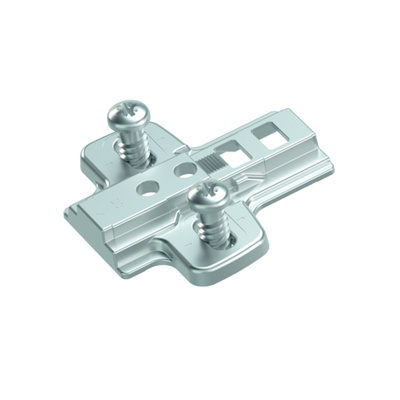 Adapter plate for parallel adapter, with prem. euro screws, Distance 0.0 mm