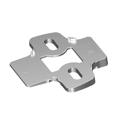 Angle adapter for cross mounting plates, 5°