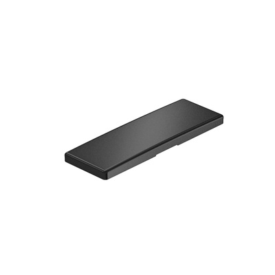 Cover cap for Intermat hinge arm (neutral), plastic anthracite