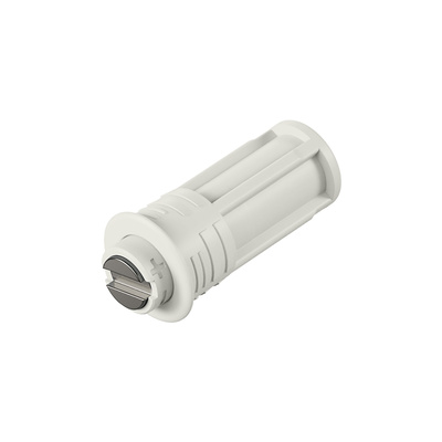 Lock, for drilling in, white