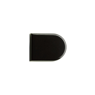 decorative cap Type B (D shape) black