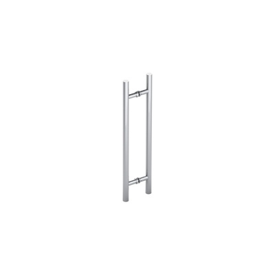 RoomLine Top L 80 handle, H shape, 350 mm, stainless steel, silver
