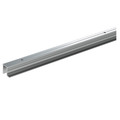 Runner profile WingLine L, 2400 mm, powder coated, black