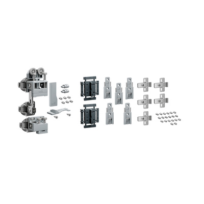 WingLine L, 重型配件套装，带底部导向, 25 kg, 灰色, 左, 带自闭功能