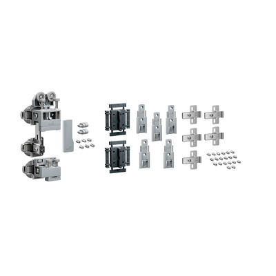 WingLine L, 重型配件套装，带底部导向, 25 kg, 灰色, 左, 不带自闭功能