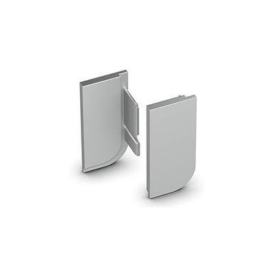 Akcesoria Akcesoria Canis L, zaślepka, B 23 mm, H 52 mm, Wykończenie aluminium