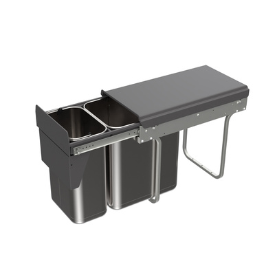 Bin.it Duo I stal nierdzewna, tworzywo sztuczne 300 - 400