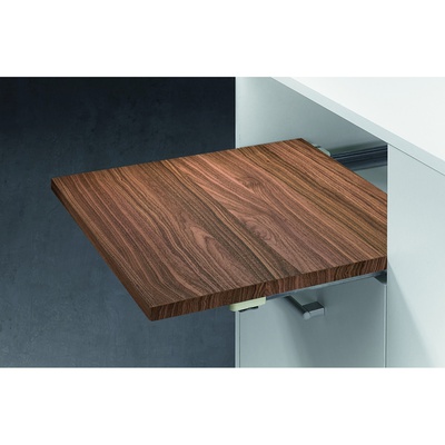 Quadro 40 BM glisieră cu extensie parțială (montaj pe fundul carcasei), 455 - 680 mm, stânga și dreapta