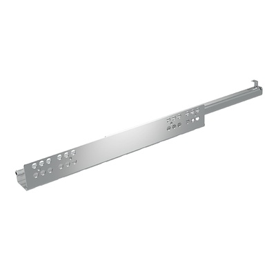 Quadro 25, plug on installation, EB 20 (drawer side profile thickness ≤ 16mm), 250 mm, right