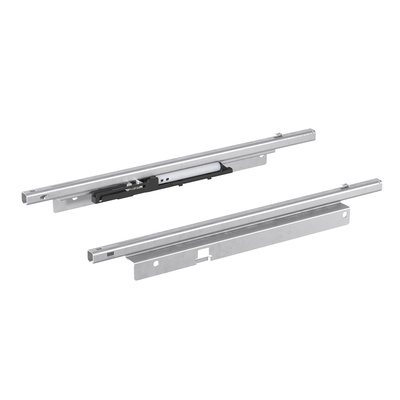 Quadro 12 drawer runners, Push to open, EB 392 mm, 400 mm, left and right