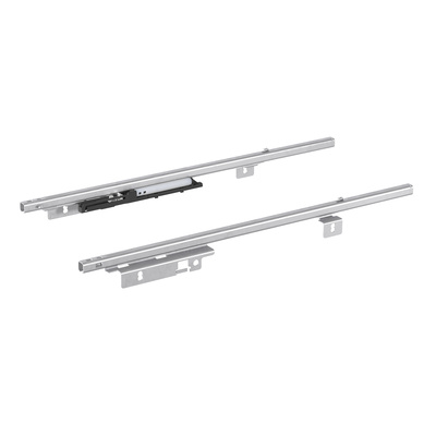 Quadro 12 drawer runners, Push to open, EB 292 mm / 392 mm, 510 mm, left and right