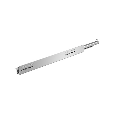 Quadro V6 Push to open, 470 mm, EB 12.5 (cabinet body side thickness 16 mm), load capacity 30 kg, right