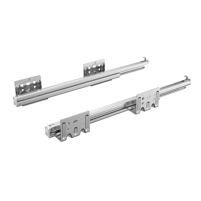 Quadro S 推锁滑轨, EB 24.5(柜体侧板厚度 ≤ 19mm), 插入式安装, 250 mm, 左和右