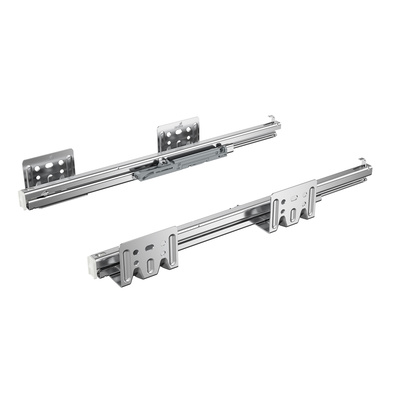 Quadro S 推弹滑轨, EB 24.5(柜体侧板厚度 ≤ 19mm), 推入式安装, 250 mm, 左和右
