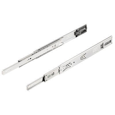 KA 5632 ball bearing runner with Push to open, side installation, dimensions (H x W) 46 x 12.7 mm, 300