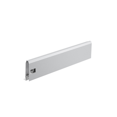 ArciTech Drawer side profile, Drawer side profile height 126 mm x NL 270 mm, silver, right