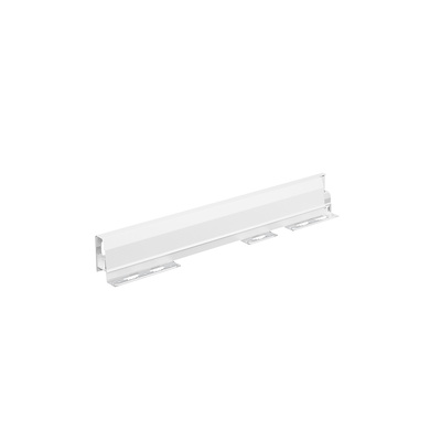ArciTech Drawer side profile, Drawer side profile height 78 mm x NL 500 mm, white, left