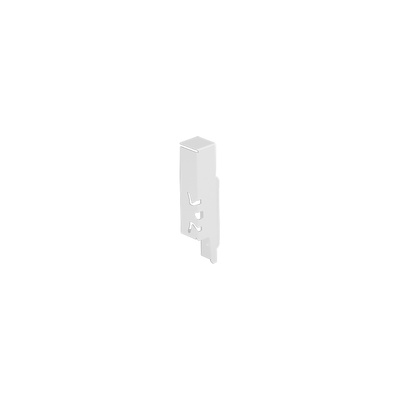 Rear panel connector ArciTech 126 mm, white, left