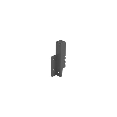 Rear panel connector ArciTech 126 mm, anthracite, right