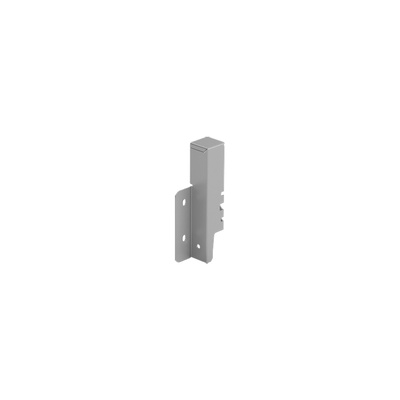 Rear panel connector ArciTech 126 mm, silver, right