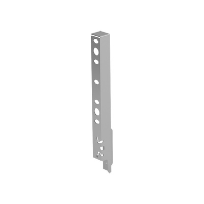 Rear panel connector ArciTech 250 mm, silver, left