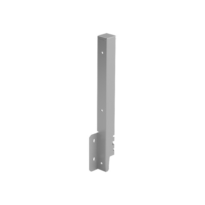 Rear panel connector ArciTech 250 mm, silver, right