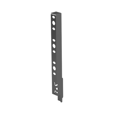 Rear panel connector ArciTech 282 mm, anthracite, left