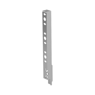 Rear panel connector ArciTech 282 mm, silver, left