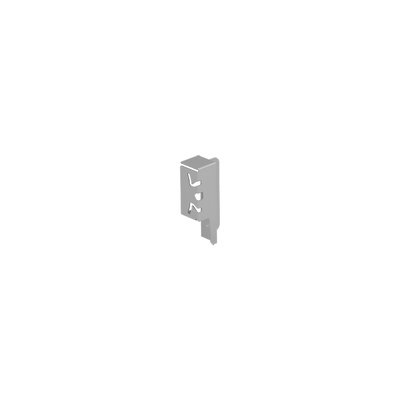 Rear panel connector ArciTech 94 mm, silver, left