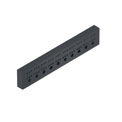 Spacer profile, 25 x 350 x 67, anthracite