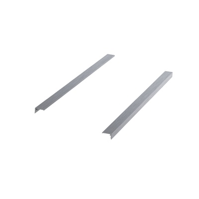 Design profile ArciTech, 650 mm, aluminium look