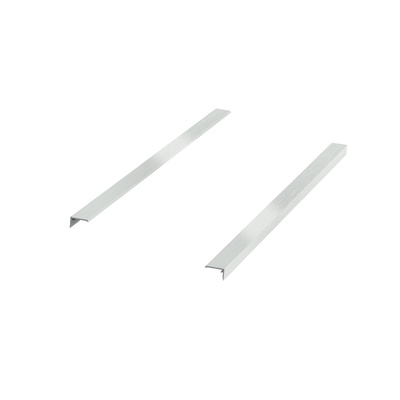 Design profile ArciTech, 650 mm, stainless steel look