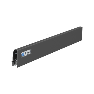 InnoTech Atira Drawer side profile, Drawer side profile height 54 mm, NL 470 mm, anthracite, left