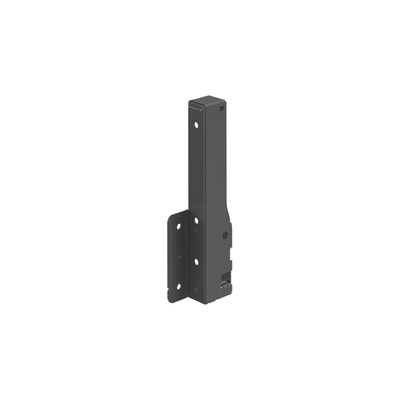 Rear panel connector InnoTech Atira, 144 mm, anthracite, left