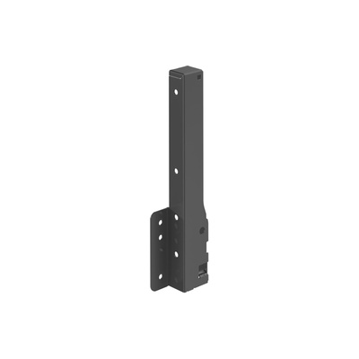 Rear panel connector InnoTech Atira, 176 mm, anthracite, left