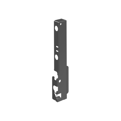 Rear panel connector InnoTech Atira, 176 mm, anthracite, right