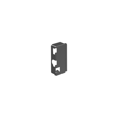 Rear panel connector InnoTech Atira, 70 mm, anthracite, right