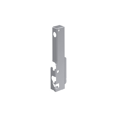 Rear panel connector InnoTech Atira, 144 mm, silver, right