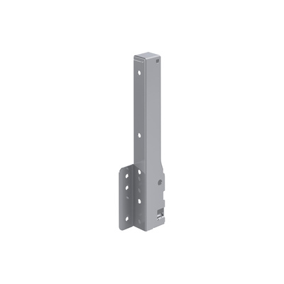 Rear panel connector InnoTech Atira, 176 mm, silver, left