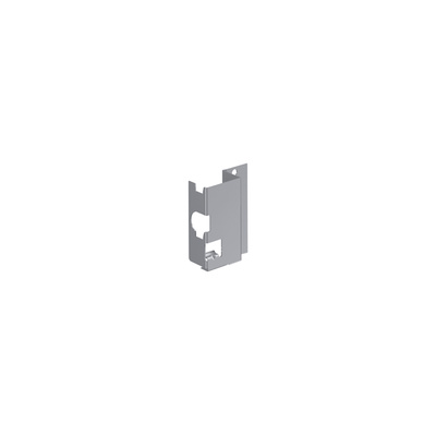 Rear panel connector InnoTech Atira, 54 mm, silver, right