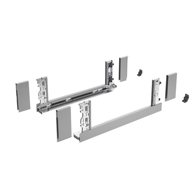 AvanTech YOU Zestaw oskrzyń Inlay, wysokość 187 mm x NL 350 mm, kolor srebrny, lewe i prawe