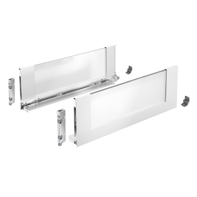 AvanTech YOU Zestaw oskrzyń Inlay, wysokość 187 mm x NL 350 mm, biały, lewe i prawe