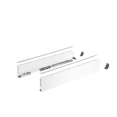 AvanTech YOU Drawer side profile set, height 101 mm x NL 270 mm, white, left and right