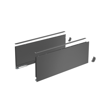 AvanTech YOU Zestaw oskrzyń, wysokość 187 mm x NL 270 mm, kolor antracytowy, lewe i prawe