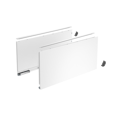 AvanTech YOU Drawer side profile set, height 251 mm x NL 350 mm, white, left and right