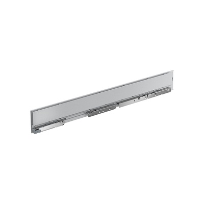 AvanTech YOU Drawer side profile, height 77 mm x NL 400 mm, silver, left