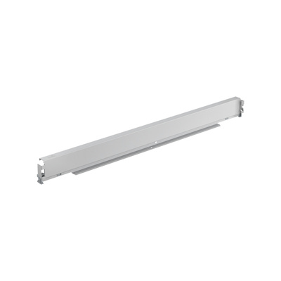 AvanTech YOU Steel rear panel, 77 x 600 mm, Cabinet body side thickness 16 mm, silver