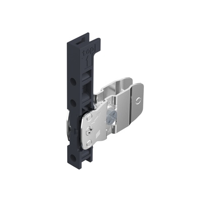 AvanTech YOU Drawer front connector for drawer side profile, height 139 mm, for screwing on